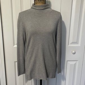 Sisters Gray Turtleneck Sweater